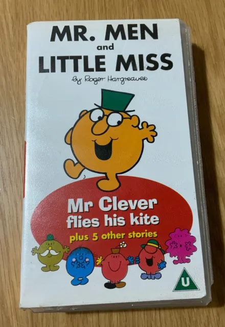 MR. MEN AND LITTLE MISS - Mr Clever flies his kite + 5 stories VHS ...