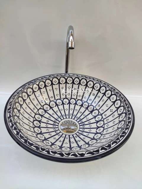 Vessel Sink,Bathroom Sinks Above Counter,Ceramic Vessel Sink,Counter top Sink