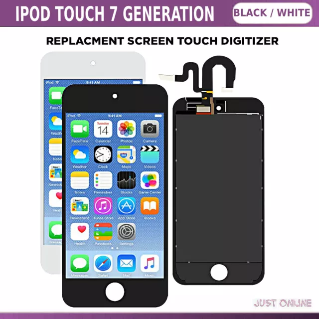 For Apple iPod Touch 7 7th A2178 LCD Screen Digitizer Touch Assembly Replacement