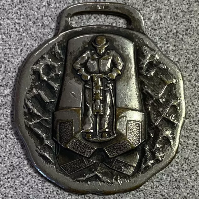 Ingersoll Rand Co. Canada Rare Mining Rocks Drill Watch Fob
