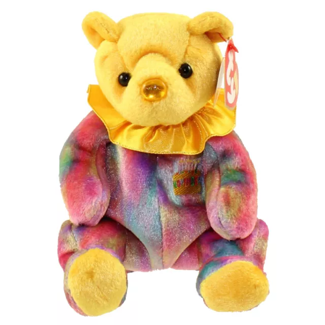 TY Beanie Baby - NOVEMBER the Birthday Bear (7.5 inch) - MWMT's Stuffed Animal