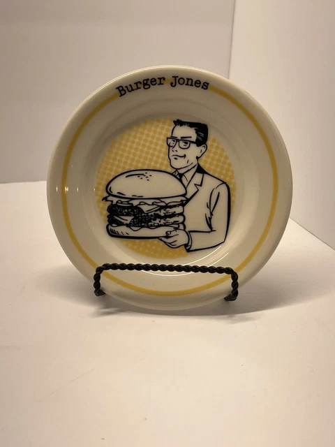 Burger Jones Plate 6 1/4”