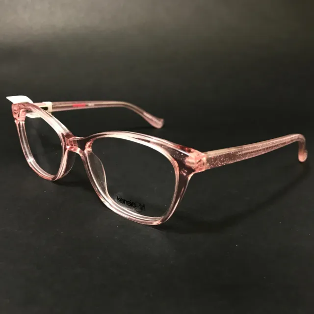 Kensie Girl Kids Eyeglasses Frames DANCE PK Pink Clear Square Full Rim 46-15-120