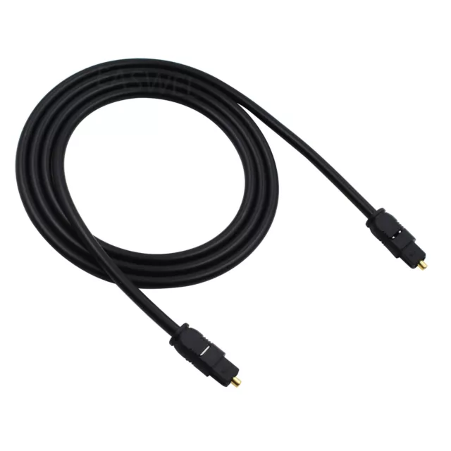 3 FT Feet Digital Audio Optical Toslink Cable Cord M/M for MD CD DVD HDTV ADAT