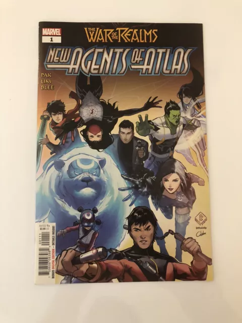 War of the Realms New Agents of Atlas #1 1st Aero & Luna Snow Free Shipping