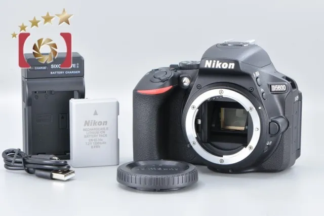 "Count 908" Near Mint!! Nikon D5600 24.2 MP Digital SLR Camera