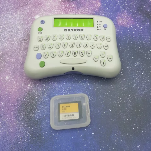 Xyron Design Disc Maker 48371 For The Xyron Design Runner w/ SD Card pre-owned