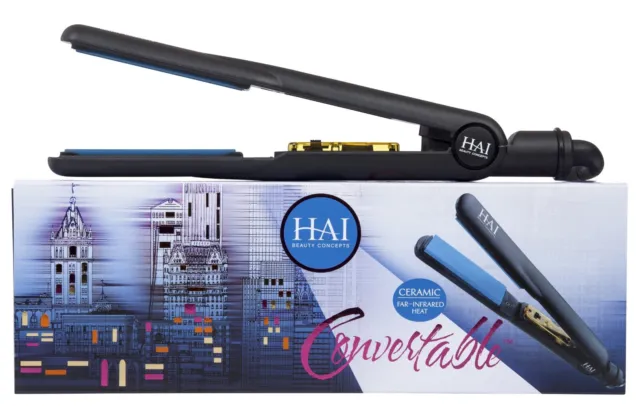 HAI Beauty Concepts Convertable Professional Flat Iron - Blue Model C-0010