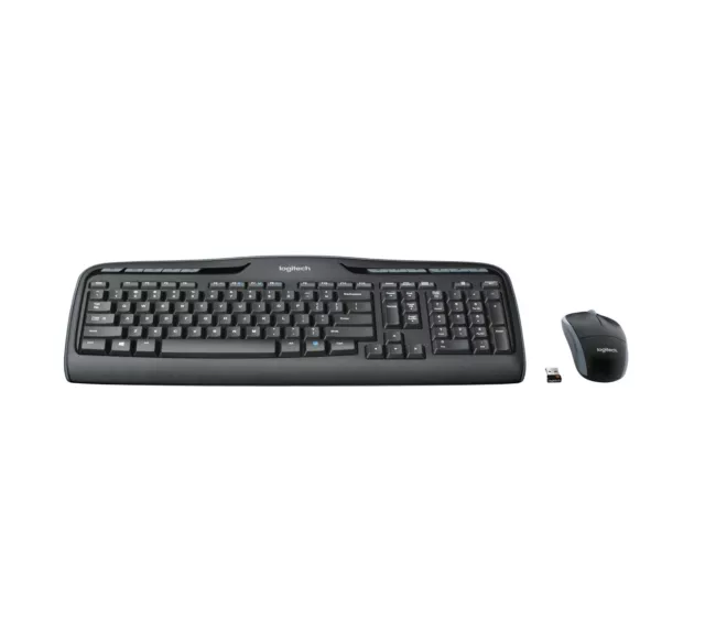 Logitech Wireless Combo MK330, Desktop-Set, Funk-Maus und Tastatur