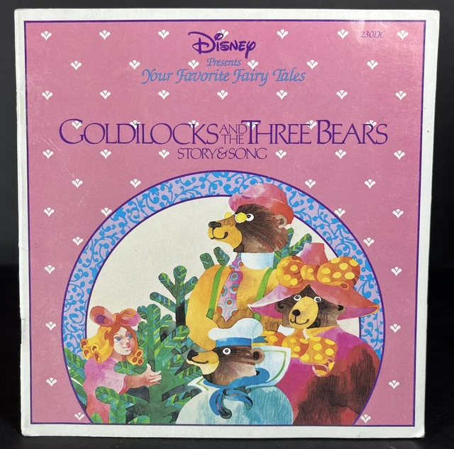 DISNEY FAIRY TALES Book GOLDILOCKS & THE THREE BEARS Book Only! £6.07 ...