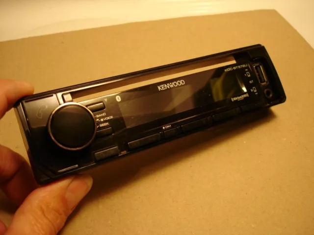 Kenwood KDC-BT372U Bluetooth Single DIN CD Car Stereo (FACE PLATE) ONLY