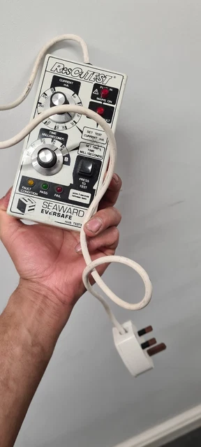 Seaward Eversafe RCCB RCB tester ResCuTest RS stock 610-641
