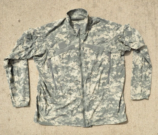 LARGE REGULAR ECWCS Gen III Wind Cold Weather Jacket ACU UCP Urban Windshirt