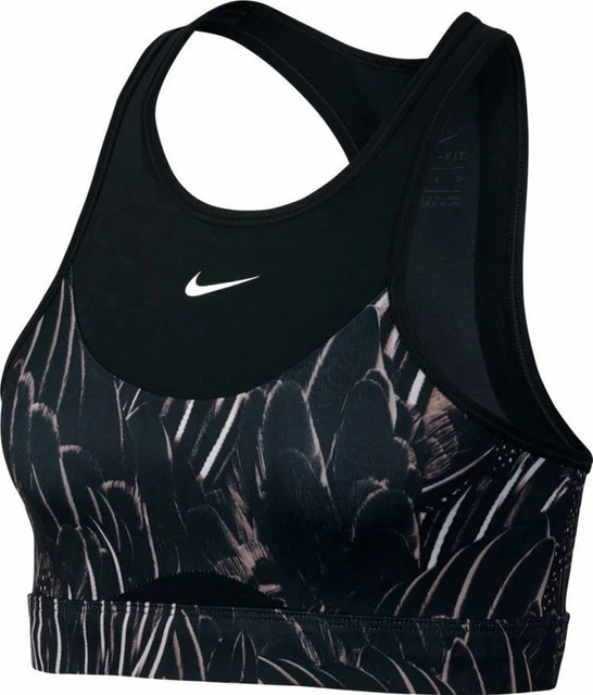 Nike BRA SWOOSH Sport BH Bustier Fitness Gr. S NEU