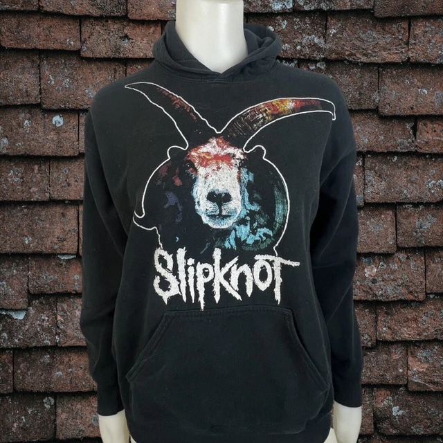 Slipknot Goat Hoodie Punk Rock Sweatshirt Adult Size Medium Grunge Y2K Skate EUC