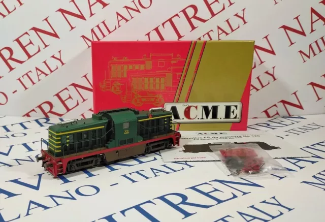 ACME 60259 SCALA H0 1/87 - LOCO DIESEL Ne 120.011 "TRUMAN" VERDE FS - EP.IIIb