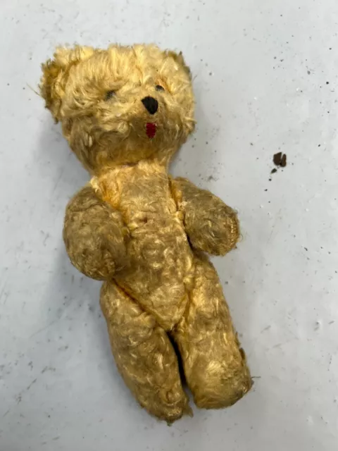 Small Vintage Jointed Bear Toy (C)