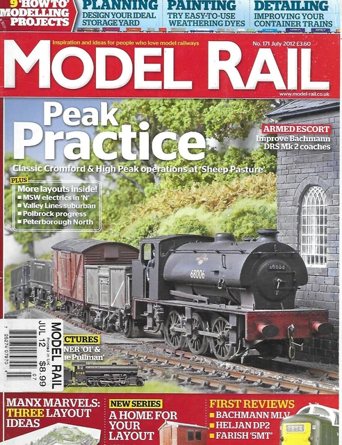 MODEL RAIL TRAIN Magazine How To Modeling Projects Layouts Bachmann ...