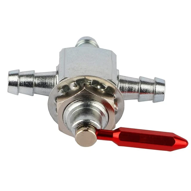 4 Cycle Motori Carburante Valvola Resistente Chiusura 2 Way Sfera Tipo Ricambio