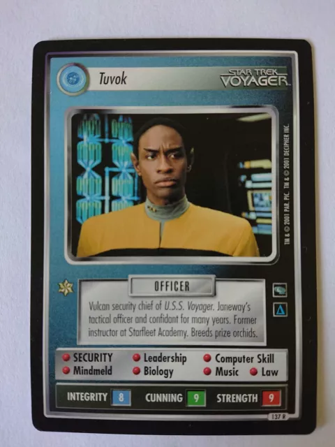 Star Trek CCG - Voyager - Tuvok - 137R