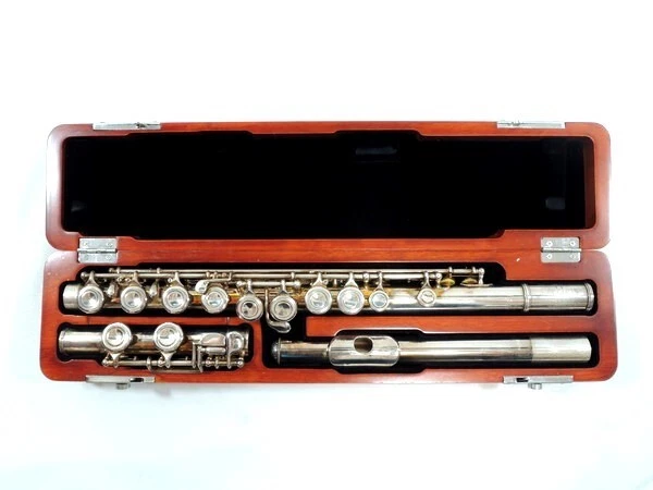 Flute Artley Nogales Ariz 7-0 336705 Silver with Case Sound Output Confirmed