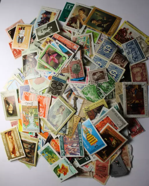 Lot 2 Europe Germany Democratic Republic/world post stamps stamped free shipping