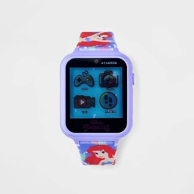 Girls' Disney Princess The Little Mermaid Interactive Watch - Purple
