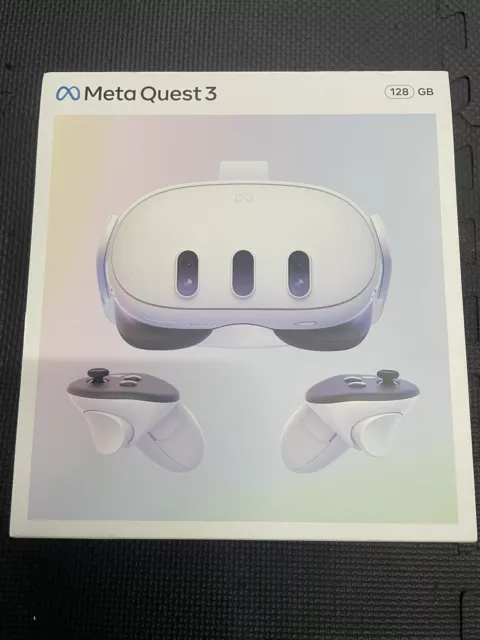 Meta Quest 3 128GB VR Headset - White Brand New Sealed