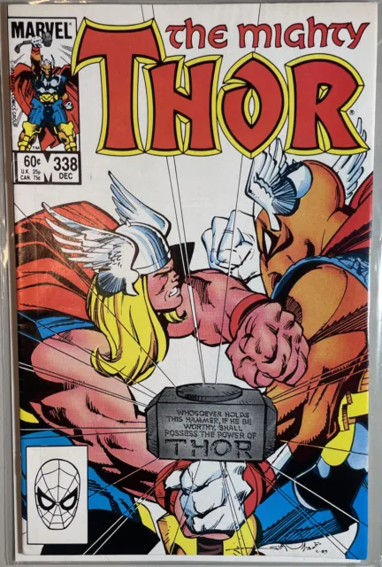 Marvel Comics - The Mighty Thor #338 - Beta Ray Bill Appearance - As Pictured