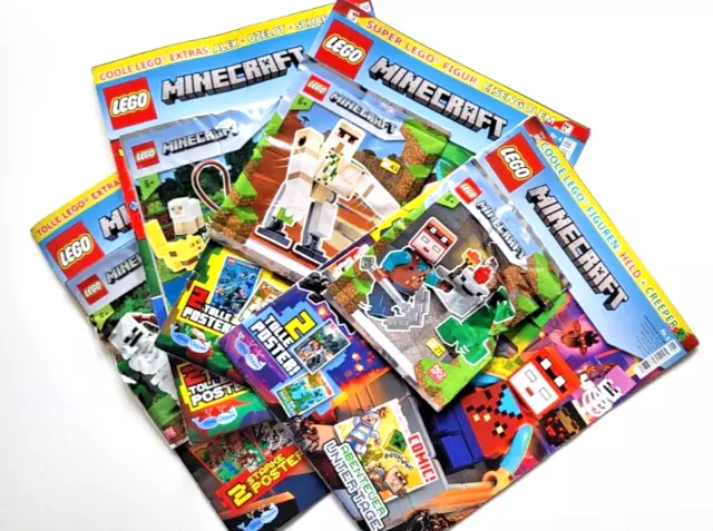 Lego® Minecraft Magazine Nr.2 bis 19 zum aussuchen,Neu,OVP