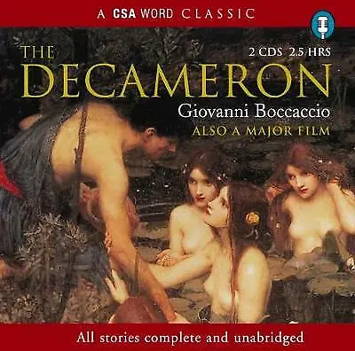 Decameron - Giovanni Boccaccio on 2 CDs running time 2.5 hours
