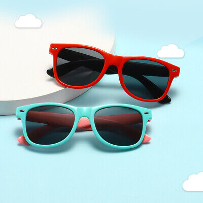 Flexible Polarized Kids Sunglasses Child Baby Toddler Sun Glasses For Girls Boy~