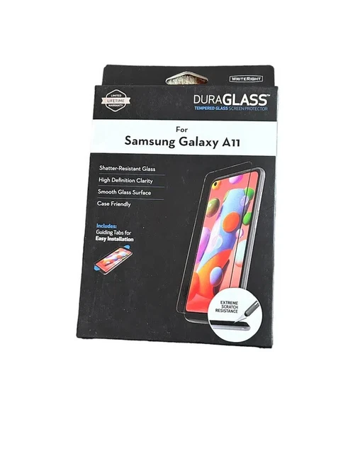DuraGLASS Tempered Glass Screen Protector Galaxy A11.. New.. Free shipping!