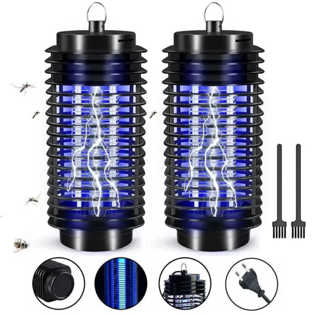 UK Electric Mosquito Killer USB LED Insect Bug Zapper Fly Pest Trap Catcher Lamp 2