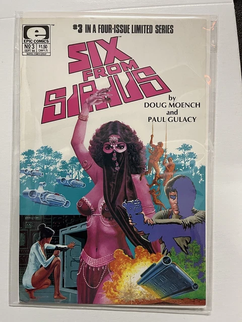 Six From Sirius # 3 September 1984 - Epic Comics Marvel Comic Book