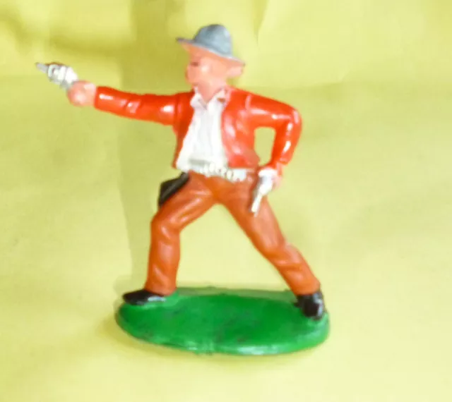 Cowboy Doc Holliday alte Friedhold Fischer Figur Wie Neu DDR Wildwest Indianer