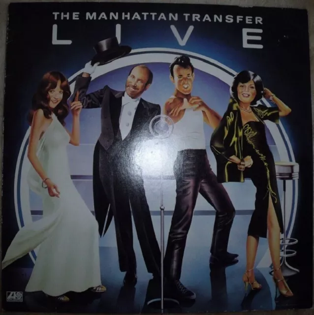 The Manhattan Transfer - Live (LP)