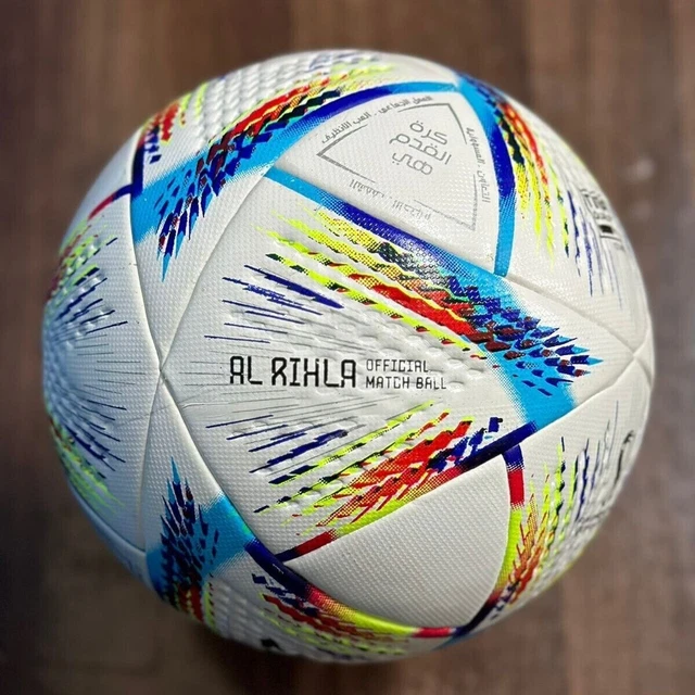 AL RIHLA FIFA World Cup Qatar 2022 Adidas Soccer Pro Match Ball (Size-5 ...