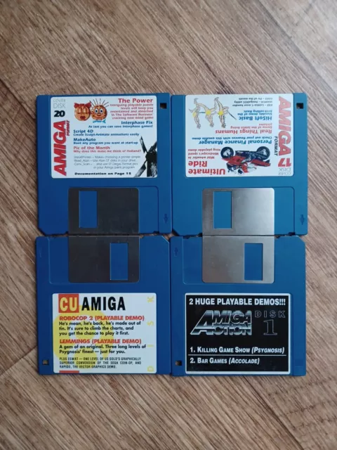 Amiga Cover Disks X4 - Tested