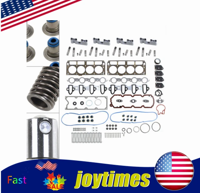 FOR GM CHEVY 5.3 AFM Lifter Replacement Kit Head Gasket Set Head Bolts