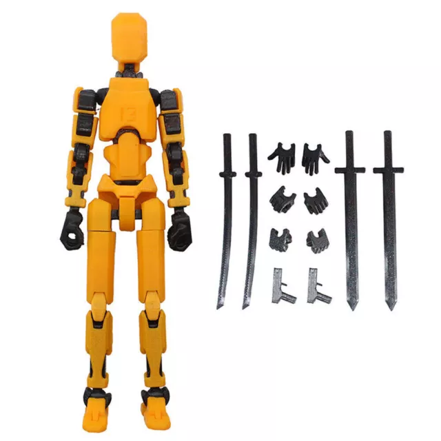 T13 Action Figure Titan 13 Action Figure Robot Action Figure 3D Printed Action,