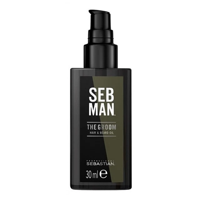 Huile Cheveux Et Barbe SEBASTIAN Seb Homme Thé Groom Cheveux & Barbe Oil 30ml