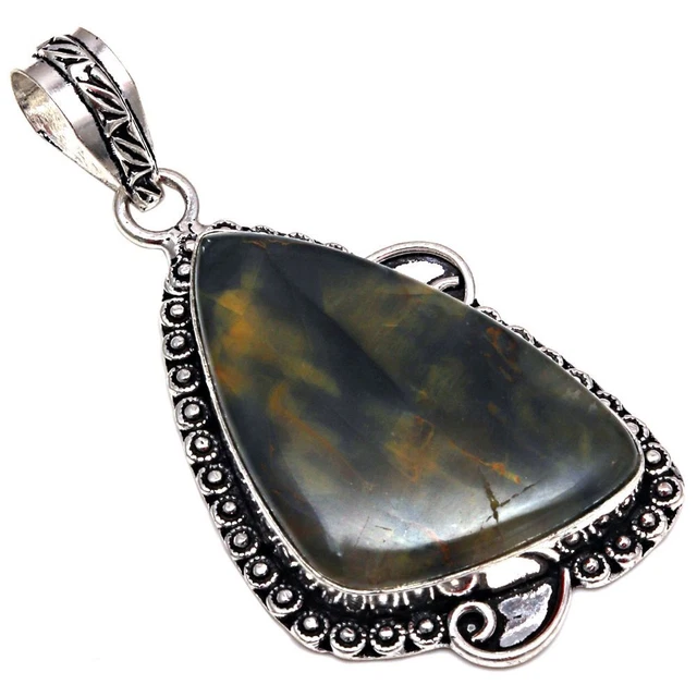 Pendant Newlite Gemstone Gift For Her 925 Silver Jewelry 2.5"