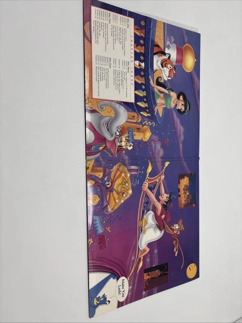 A WALT DISNEY Classic Aladdin Cav Letterbox Laser Disc £8.84 - PicClick UK
