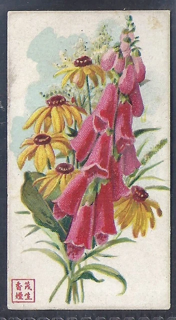 American Cigarette Co. (China)-Flowers-#37- Scarce Card!!!