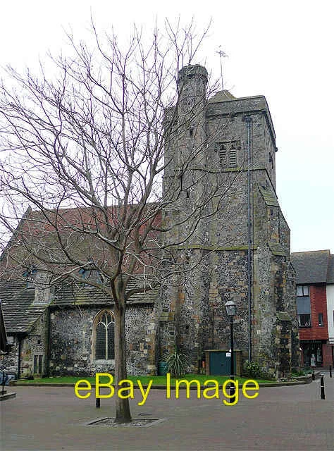 Photo 6x4 The Church of St Thomas a Becket, Cliffe, East Sussex Lewes The c2009