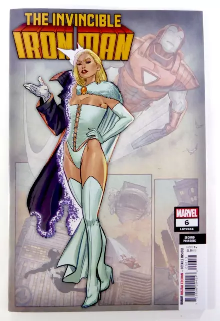 Marvel INVINCIBLE IRON MAN (2023) #6 2nd PRINT Emma FROST Cover NM Ships FREE!