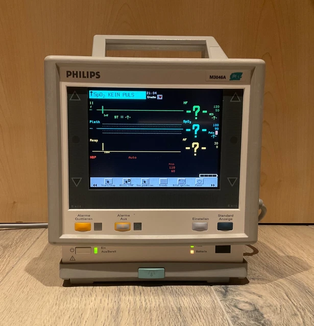 PHILIPS M3046A M3 Patientenmonitor mit M3000A EUR 99,00 - PicClick DE