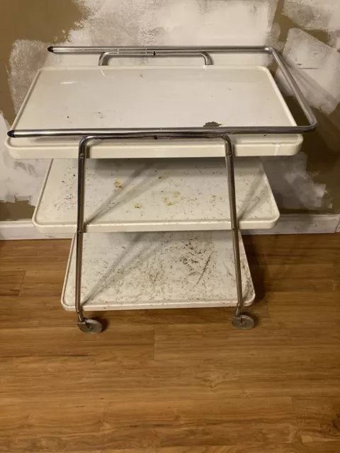 Vintage White Cosco Cart