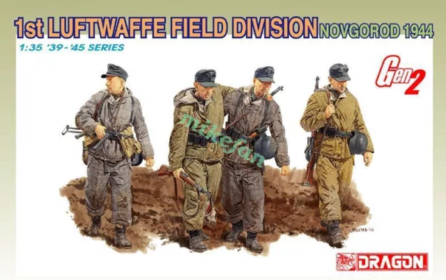 DRAGON 1/35 6274 1st Luftwaffe Field Division (Novgorod 1944)